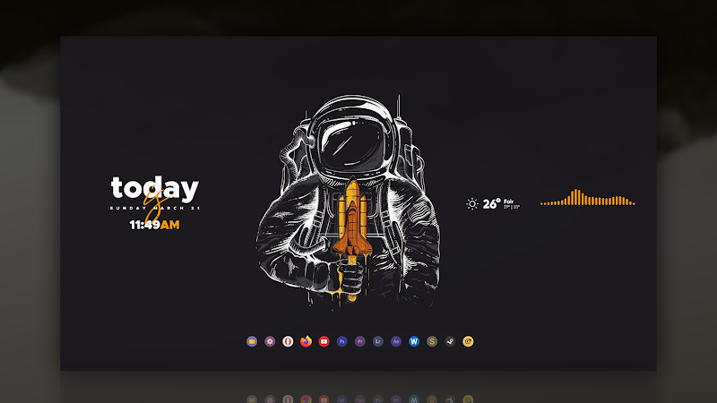 Minimalist Astronaut Theme For Windows 10 2021